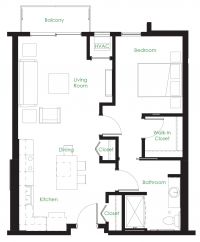 One Bedroom B4-ACC